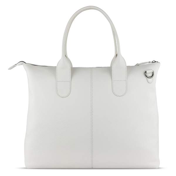 Сумка-шоппер BUGATTI Elsa, белая, воловья кожа/полиэстер, 46х11х31,5 см 49460240 BUGATTI, Артикул: 49460240 фото №1
