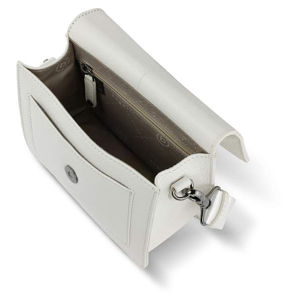 Сумка через плечо женская BUGATTI Elsa, белая, воловья кожа/полиэстер, 18,5х8,5х14,5 см 49460440 BUGATTI, Артикул: 49460440 фото №1