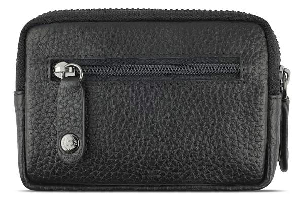 Ключница BUGATTI Elsa, с защитой данных RFID, чёрная, воловья кожа/полиэстер, 11х2х7 см 49462101 BUGATTI, Артикул: 49462101 фото №1