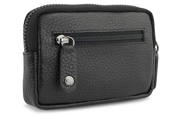 Ключница BUGATTI Elsa, с защитой данных RFID, чёрная, воловья кожа/полиэстер, 11х2х7 см 49462101 BUGATTI, Артикул: 49462101 фото №1