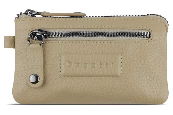 Ключница BUGATTI Elsa, песочного цвета, воловья кожа/полиэстер, 12,5х0,5х7 см 49462054 BUGATTI, Артикул: 49462054 фото №1