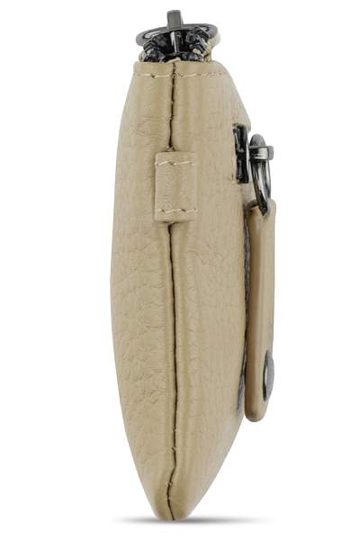 Ключница BUGATTI Elsa, песочного цвета, воловья кожа/полиэстер, 12,5х0,5х7 см 49462054 BUGATTI, Артикул: 49462054 фото №1