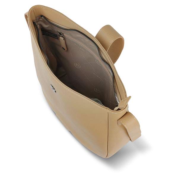 Сумка женская BUGATTI Elsa, песочного цвета, воловья кожа/полиэстер, 29х8х27 см 49460854 BUGATTI, Артикул: 49460854 фото №1