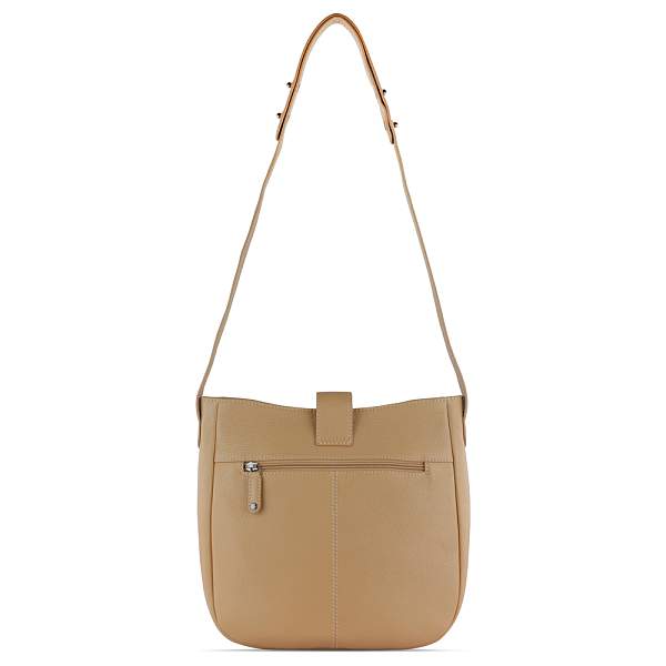 Сумка женская BUGATTI Elsa, песочного цвета, воловья кожа/полиэстер, 29х8х27 см 49460854 BUGATTI, Артикул: 49460854 фото №1