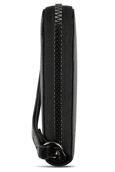 Кошелёк женский BUGATTI Elsa, с защитой данных RFID, чёрный, воловья кожа/полиэстер, 18,7х2х10 см 49462701 BUGATTI, Артикул: 49462701 фото №1