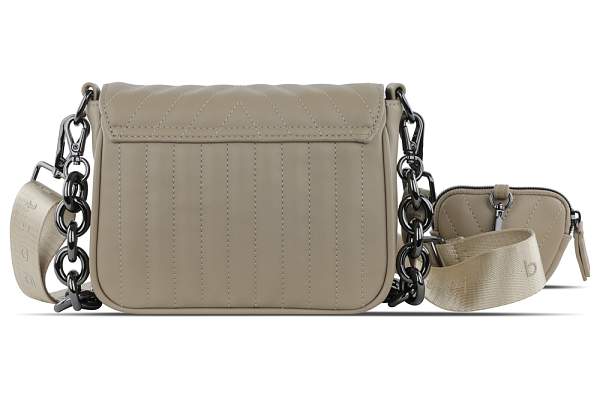 Сумка наплечная женская BUGATTI Sira, песочная, полиуретан, 21х6х16 см 49332054 BUGATTI, Артикул: 49332054 фото №1