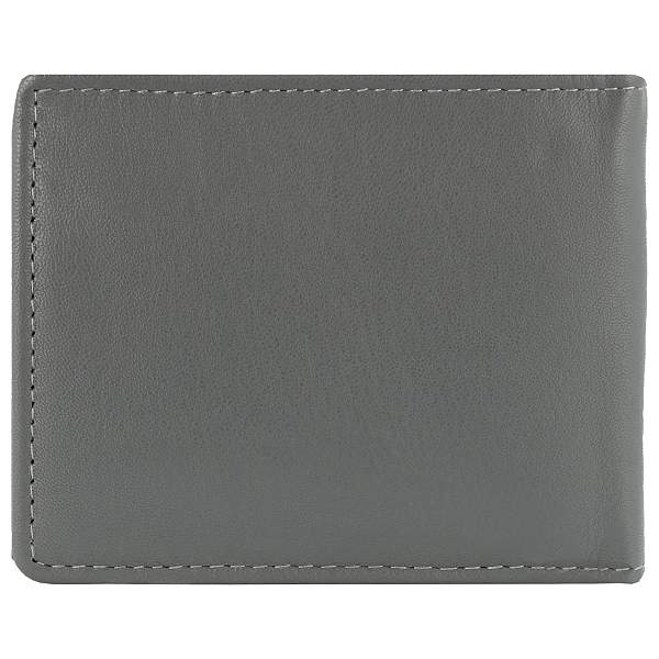 Бумажник Mano "Don Leonardo", с RFID защитой, натуральная кожа в сером цвете, 10,5 х 2 х 8,5 см M191953004 MANO 1919, Артикул: M191953004 фото №1