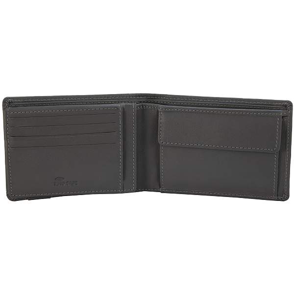 Бумажник Mano "Don Leonardo", с RFID защитой, натуральная кожа в сером цвете, 12,5 х 2,5 х 9 см M191953104 MANO 1919, Артикул: M191953104 фото №1