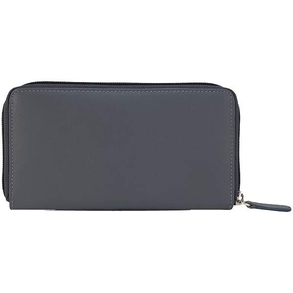 Кошелек Mano "Don Leonardo", с RFID защитой, натуральная кожа в сером цвете, 19 х 2 х 10,5 см M191953804 MANO 1919, Артикул: M191953804 фото №1