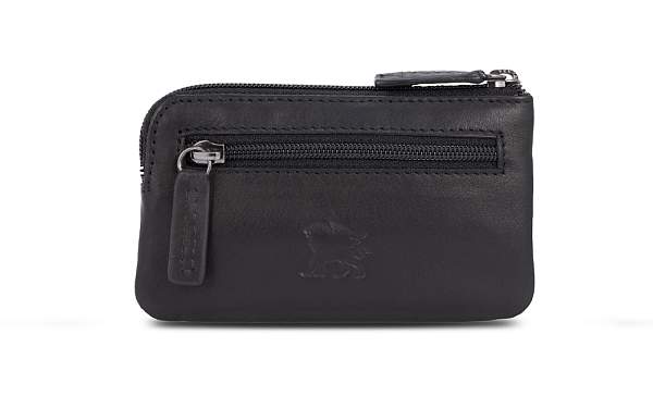 Ключница Mano "Don Romeo" с RFID защитой, натуральная кожа в чёрном цвете, 11,5 х 1 х 6,5 см M191950101 MANO 1919, Артикул: M191950101 фото №1