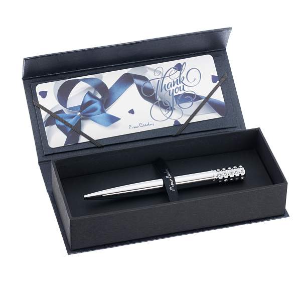 Ручка шариковая Pierre Cardin GRACE, цвет - серебристый. Упаковка B-2 PC2313BP Pierre Cardin, Артикул: PC2313BP фото №1