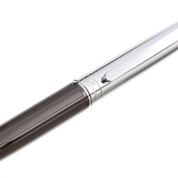 Ручка перьевая Pierre Cardin LEO, цвет - серебристый и коричневый. Упаковка B-1 PC0650FP Pierre Cardin, Артикул: PC0650FP фото №1