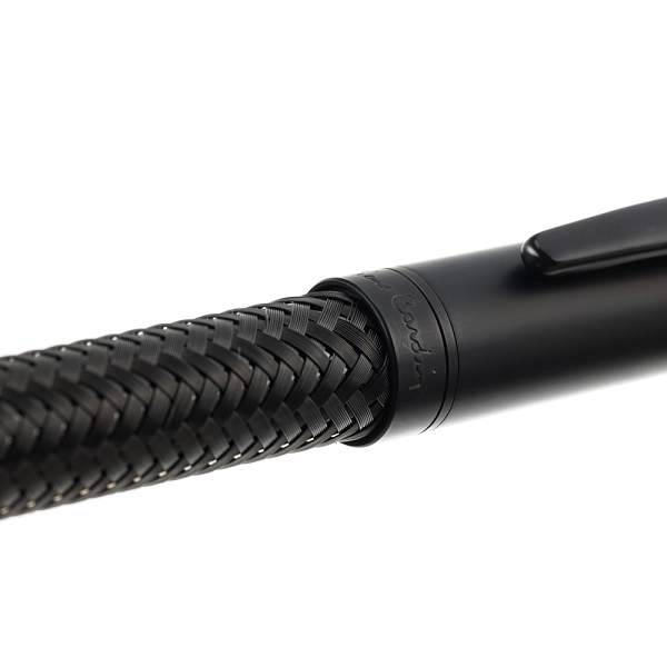 Ручка-роллер Pierre Cardin TISSAGE, цвет - черный. Упаковка B-1 PC0101RP Pierre Cardin, Артикул: PC0101RP фото №1