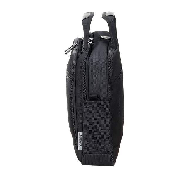 Портфель TORBER VOYAGE для ноутбука 14-16'', черный, баллистический нейлон, 41 x 12 x 30 см, 11 л TBB327 Torber, Артикул: TBB327 фото №1