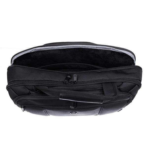 Портфель TORBER VOYAGE для ноутбука 14-16'', черный, баллистический нейлон, 41 x 12 x 30 см, 11 л TBB327 Torber, Артикул: TBB327 фото №1
