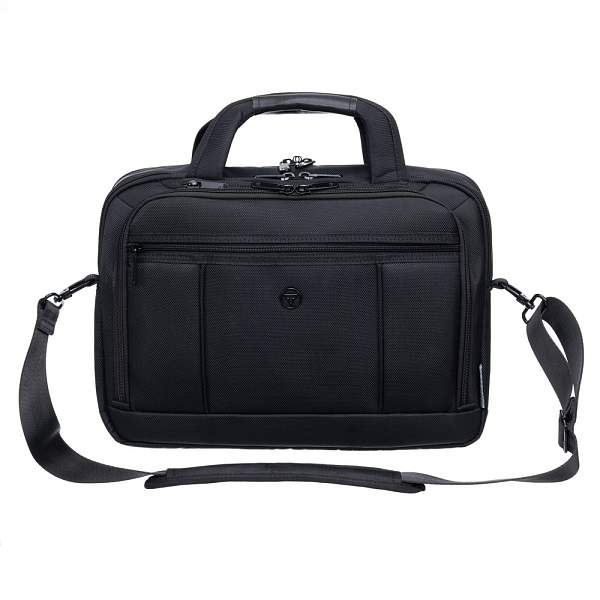 Портфель TORBER VOYAGE для ноутбука 14-16'', черный, баллистический нейлон, 41 x 12 x 30 см, 11 л TBB327 Torber, Артикул: TBB327 фото №1