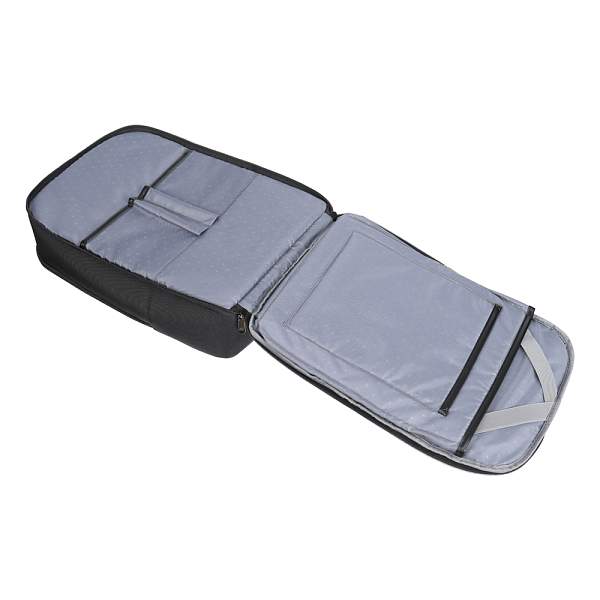 Рюкзак TORBER VECTOR с отделением для ноутбука 15,6'', черный, нейлон, 28 x 40 x 12 см, 13л TB10482 Torber, Артикул: TB10482 фото №1