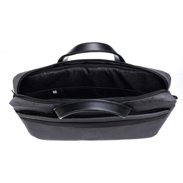 Сумка для ноутбука TORBER VECTOR 14.1'', чёрный/серый, нейлон, 40 x 5 x 28 см, 5л TBB9873 Torber, Артикул: TBB9873 фото №1