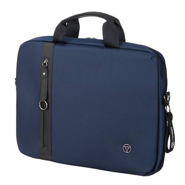 Сумка для ноутбука TORBER VECTOR 15.6'', синий, нейлон/полиэстер,  40 x 5 x 30 см, 5л TBB10356R2 Torber, Артикул: TBB10356R2 фото №1