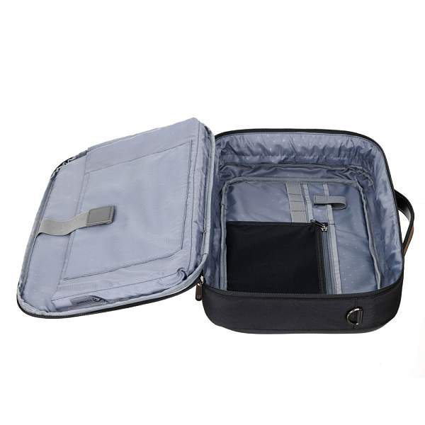 Сумка для ноутбука TORBER VOYAGE 15.6'', чёрный, нейлон/микрофибра, 43 х 10 х 29 см, 12л TBB9216R2 Torber, Артикул: TBB9216R2 фото №1