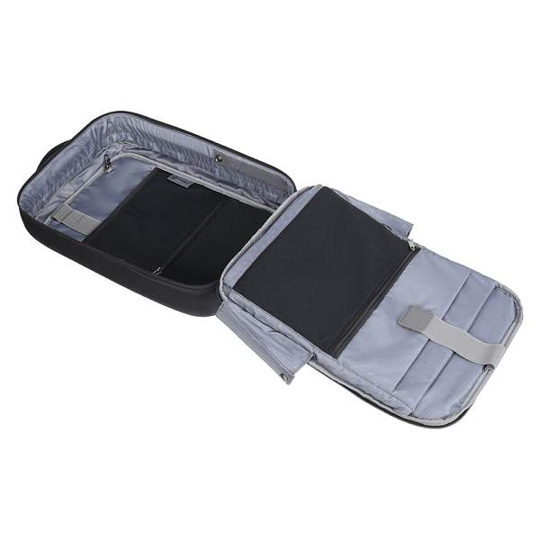 Рюкзак TORBER VOYAGE с отделением для ноутбука 15,6'', черный, нейлон/микрофибра, 30x12x42 см, 14л TB9216R7 Torber, Артикул: TB9216R7 фото №1