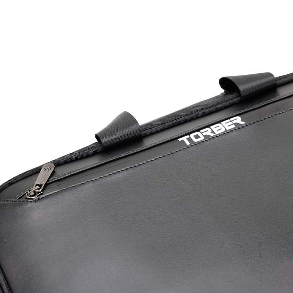 Сумка для ноутбука TORBER VOYAGE 15.6'', чёрный, нейлон/микрофибра, 43 х 5 х 29 см, 6л TBB9216 Torber, Артикул: TBB9216 фото №1