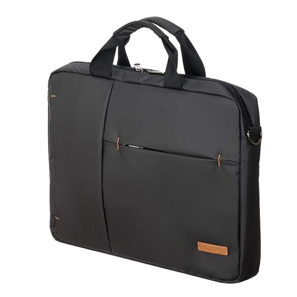 Сумка для ноутбука TORBER VECTOR 14.1'', чёрный, нейлон, 38 х 5 х 26 см, 5л TBB9871R5 Torber, Артикул: TBB9871R5 фото №1