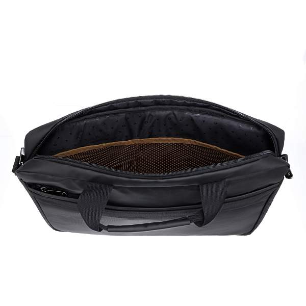 Сумка для ноутбука TORBER VECTOR 14.1'', чёрный, нейлон, 38 х 5 х 26 см, 5л TBB9871R5 Torber, Артикул: TBB9871R5 фото №1