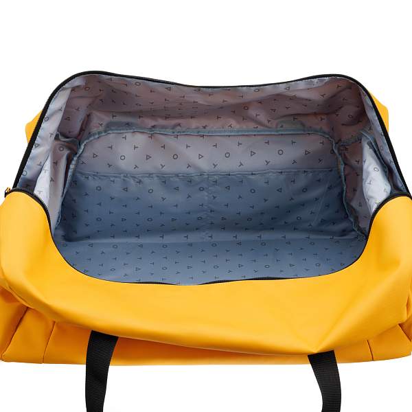 Сумка дорожная TORBER Mobi, желтая, полиэстер 900D с PU покрытием, 65 х 37 х 34 см T1809-DY Torber, Артикул: T1809-DY фото №1