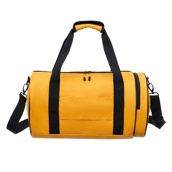 Сумка спортивная TORBER Mobi, желтая, полиэстер 900D с PU покрытием, 45 х 25 х 25 см T1809-BBY Torber, Артикул: T1809-BBY фото №1