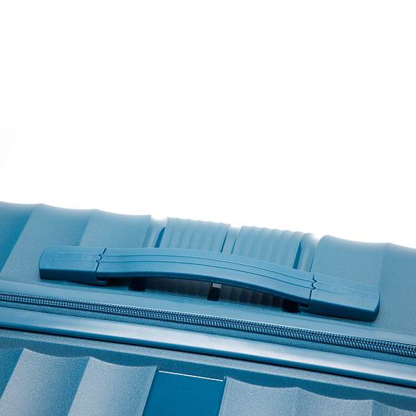 Чемодан TORBER Nevo, синий, полипропилен, 49 х 28 х 76 см, 95 л T2207L-Blue Torber, Артикул: T2207L-Blue фото №1