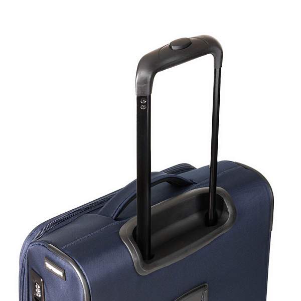 Чемодан TORBER Brosno, синий, нейлон 600D, 36,5 х 20 х 54 см, 32 л T1901S-Blue Torber, Артикул: T1901S-Blue фото №1