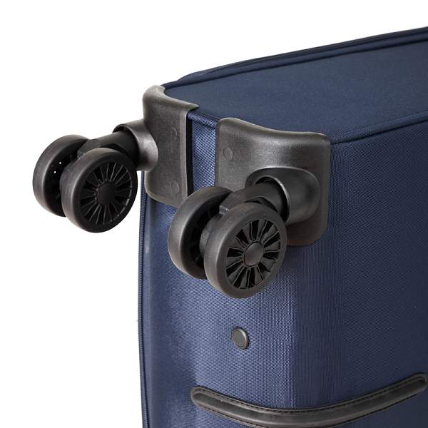 Чемодан TORBER Brosno, синий, нейлон 600D, 36,5 х 20 х 54 см, 32 л T1901S-Blue Torber, Артикул: T1901S-Blue фото №1