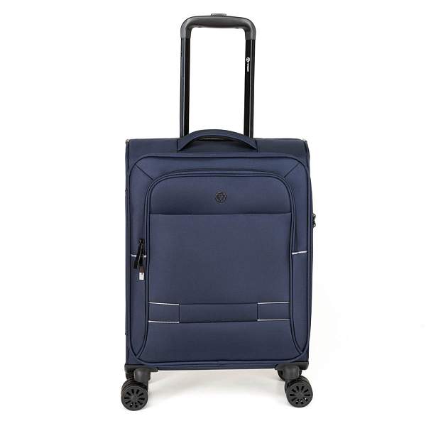 Чемодан TORBER Brosno, синий, нейлон 600D, 36,5 х 20 х 54 см, 32 л T1901S-Blue Torber, Артикул: T1901S-Blue фото №1