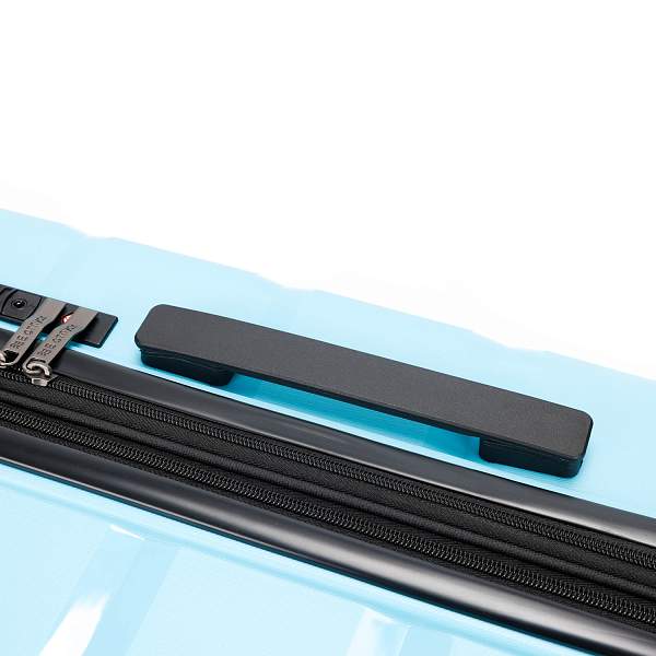 Чемодан TORBER В Отпуск, бирюзовый, полипропилен, 40,5 х 25 х 62,5 см, 55 л T1902M-Tur Torber, Артикул: T1902M-Tur фото №1