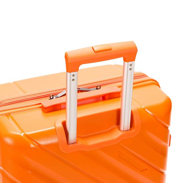 Чемодан TORBER В Отпуск, оранжевый, полипропилен, 45 х 28 х 68 см, 79 л T1908M-Orange Torber, Артикул: T1908M-Orange фото №1