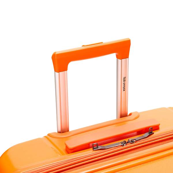 Чемодан TORBER В Отпуск, оранжевый, полипропилен, 45 х 28 х 68 см, 79 л T1908M-Orange Torber, Артикул: T1908M-Orange фото №1