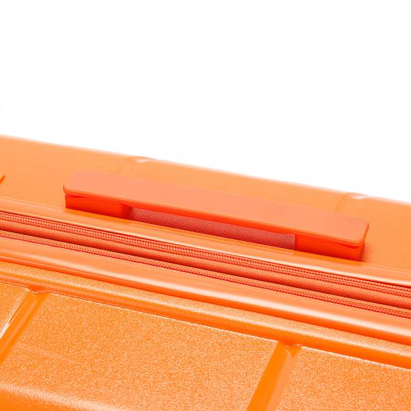 Чемодан TORBER В Отпуск, оранжевый, полипропилен, 45 х 28 х 68 см, 79 л T1908M-Orange Torber, Артикул: T1908M-Orange фото №1