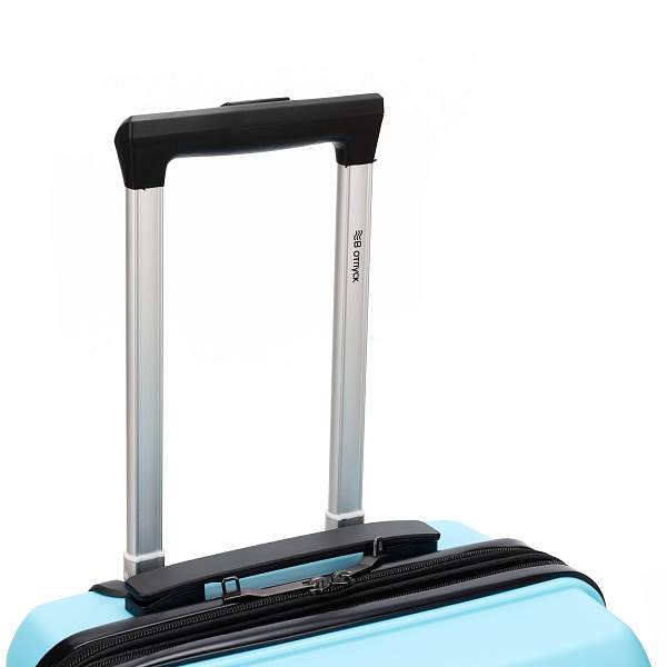 Чемодан TORBER В Отпуск, бирюзовый, полипропилен, 33 х 22 х 53 см, 35 л T1902S-Tur Torber, Артикул: T1902S-Tur фото №1