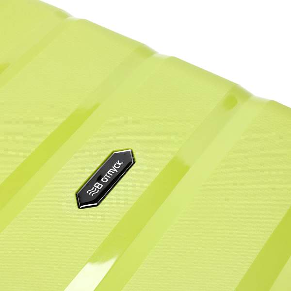 Чемодан TORBER В Отпуск, салатовый, полипропилен, 40,5 х 25 х 62,5 см, 55 л T1902M-Green Torber, Артикул: T1902M-Green фото №1