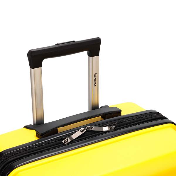 Чемодан TORBER В Отпуск, жёлтый, полипропилен, 40,5 х 25 х 62,5 см, 55 л T1902M-Yel Torber, Артикул: T1902M-Yel фото №1