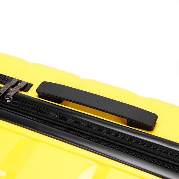 Чемодан TORBER В Отпуск, жёлтый, полипропилен, 40,5 х 25 х 62,5 см, 55 л T1902M-Yel Torber, Артикул: T1902M-Yel фото №1