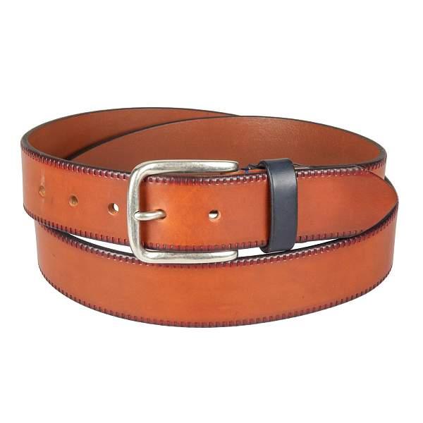 Ремень джинсовый светло-коричневый Miguel Bellido 940/38 1907/23 light brow Miguel Bellido, Артикул: 940/38 1907/23 light brow фото №1