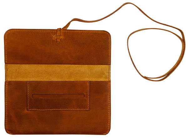 Кисет для табака KLONDIKE DIGGER «George», натуральная кожа в коньячном цвете, 16 х 8,5 х 1 см KD1055-04 KLONDIKE 1896, Артикул: KD1055-04 фото №1