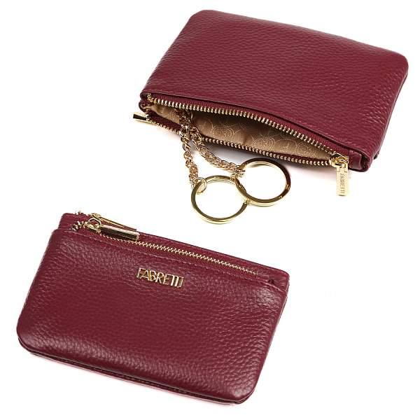 Q32601D-53 FABRETTI Ключница жен. нат. кожа Fabretti, Артикул: Q32601D-53 фото №1