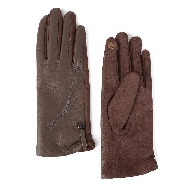 JMF41-10 FABRETTI Перчатки жен. 100% полиуретан,100% полиэстер;90% полиэстер/10% эластан Fabretti, Артикул: JMF41-10 фото №1