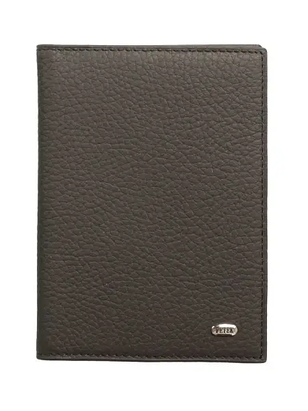 Обложка для паспорта мужская кожаная Petek 501K.234.02 Petek, Артикул: 501K.234.02 фото №1