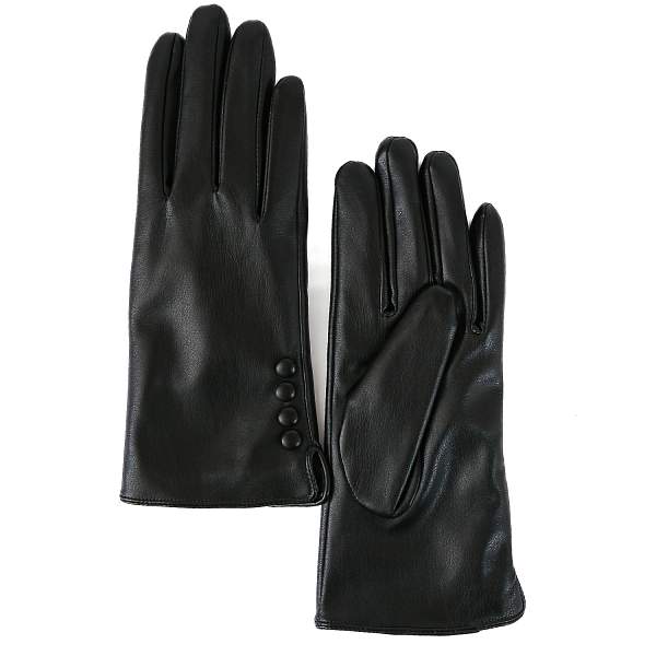 JIF47-1 FABRETTI Перчатки жен. искусственная кожа 100%полиуретан Fabretti, Артикул: JIF47-1 фото №1