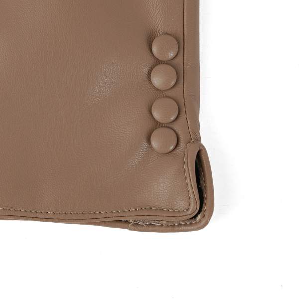 JIF47-10 FABRETTI Перчатки жен. искусственная кожа 100%полиуретан Fabretti, Артикул: JIF47-10 фото №1