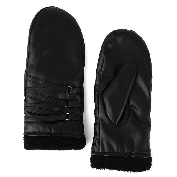 JDF42-1 FABRETTI Рукавицы жен. Искусственная кожа 100%полиуретан Fabretti, Артикул: JDF42-1 фото №1